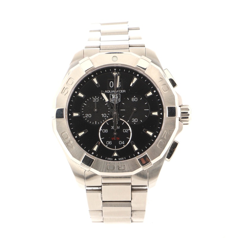 Aquaracer 300M Chronograph Quartz Watch Stainless Steel 43 S744816604127