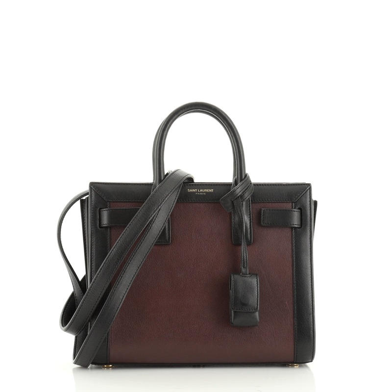 Bicolor Sac de Jour Bag Leather Nano S744816741459