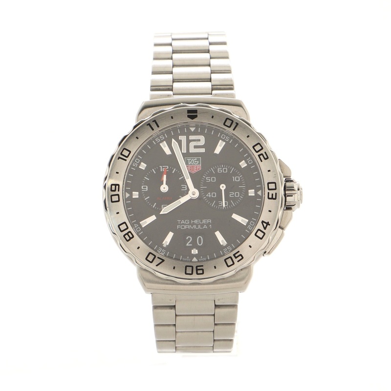 Formula 1 Chronograph Quartz Watch Stainless Steel and Ceramic 42 S744816629678