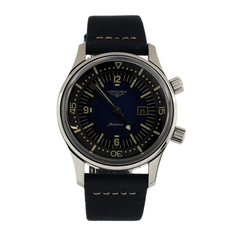 Legend Diver Automatic Watch Stainless Steel and Fabric 36