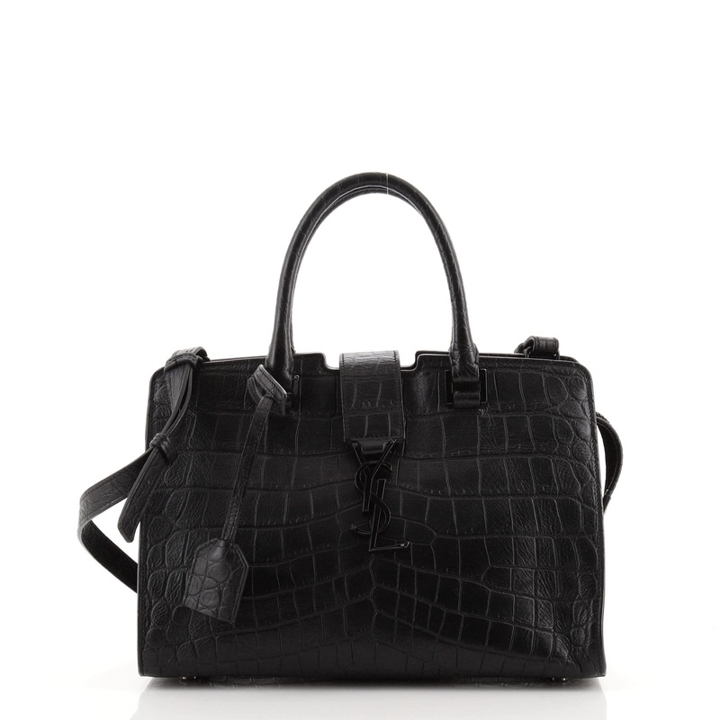 Monogram Cabas Crocodile Embossed Leather Small S744816674825