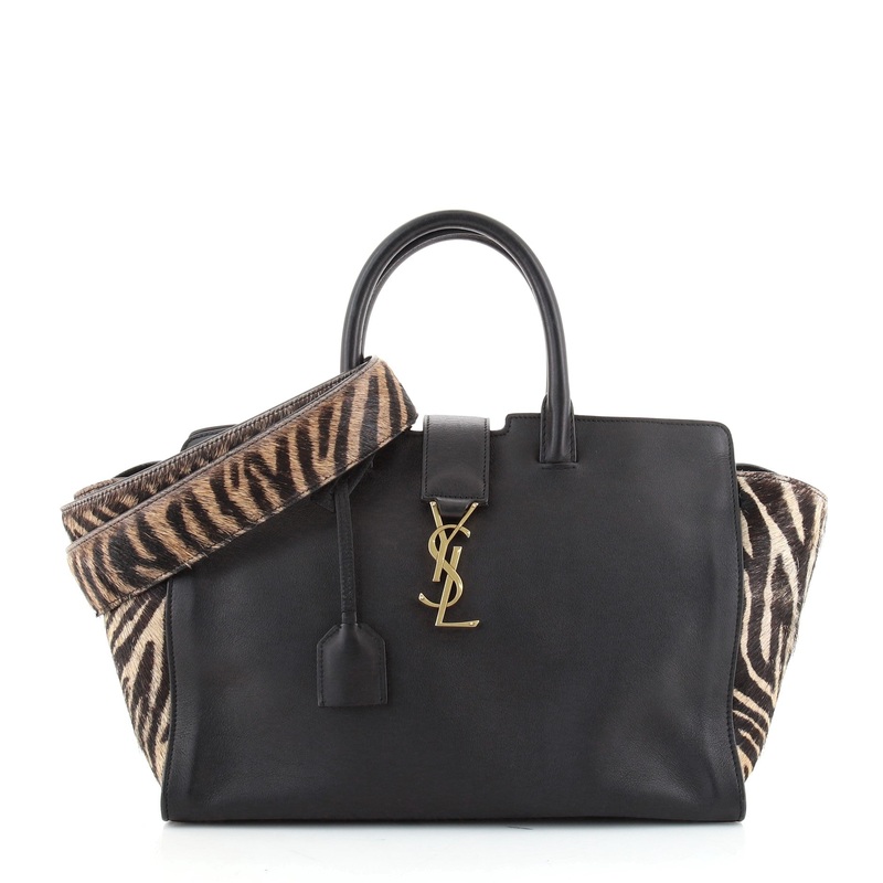 Monogram Cabas Downtown Leather with Calf Hair Small S744816640282