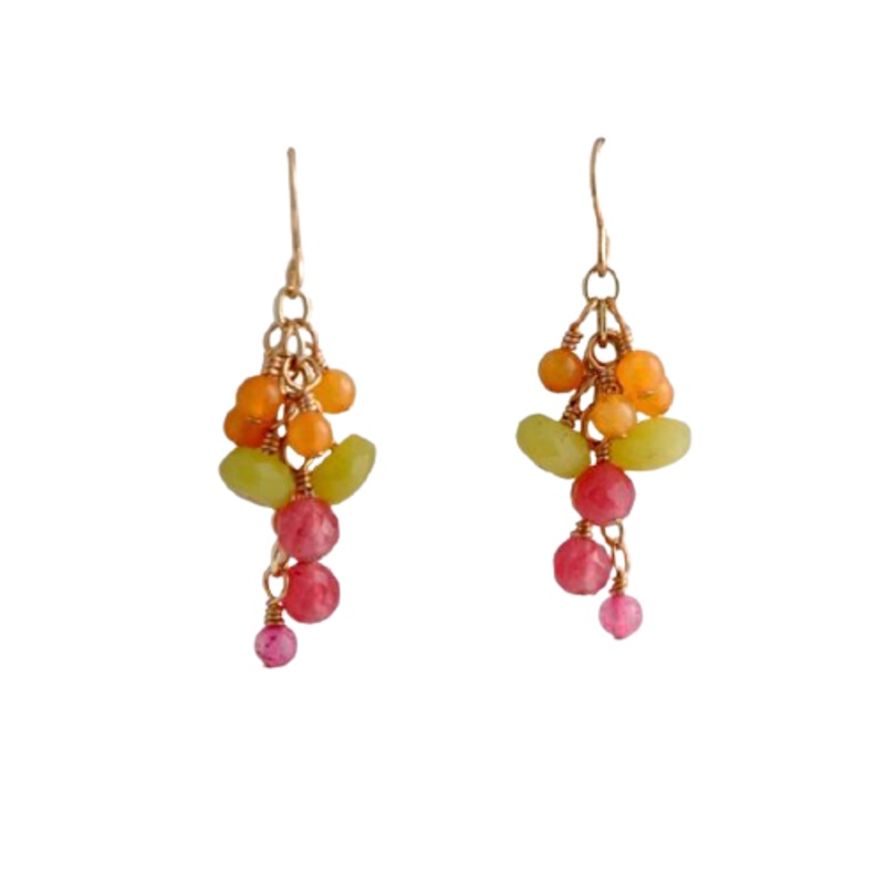 Barse Bright Delight Cluster Earring