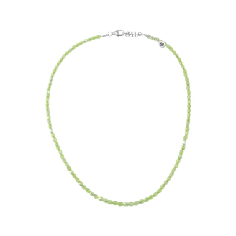 Barse Green Crystal Necklace