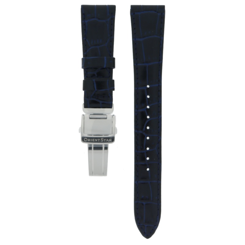 Orient Star Blue Leather Strap 20mm UL022013J0