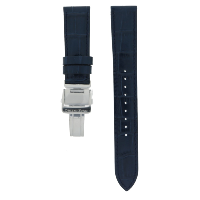 Orient Star Blue Leather Strap 20mm UL027014J0