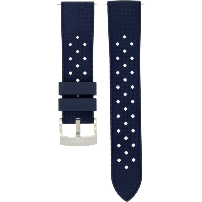 Alpina Silicon Strap 22mm ALR-NAVY-SS