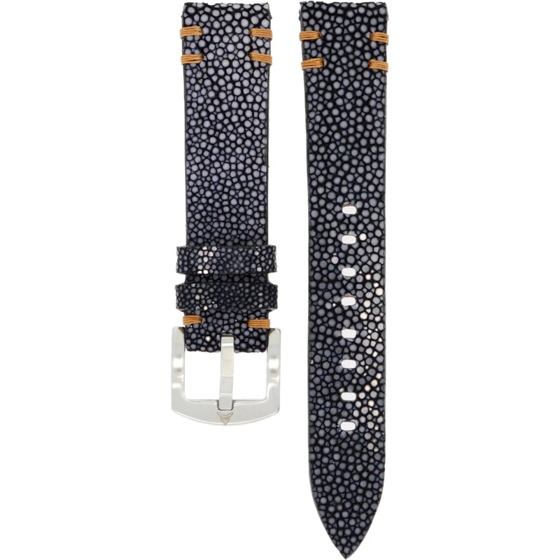 Axios Black Stingray Strap 20mm