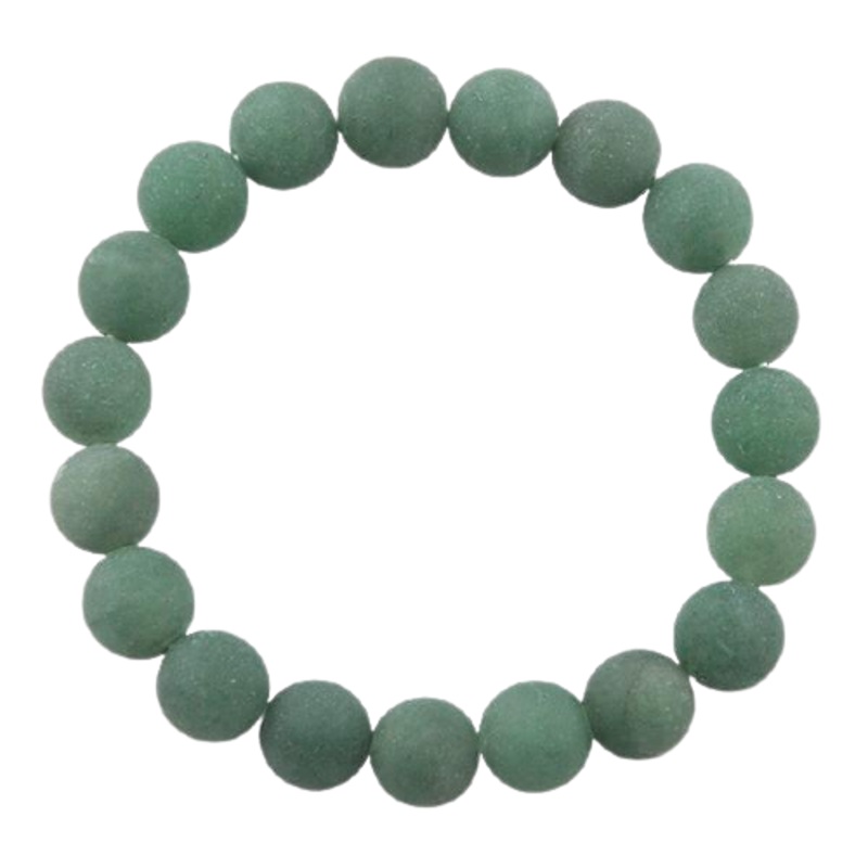 Barse Matte Bead Bracelet-Aventurine