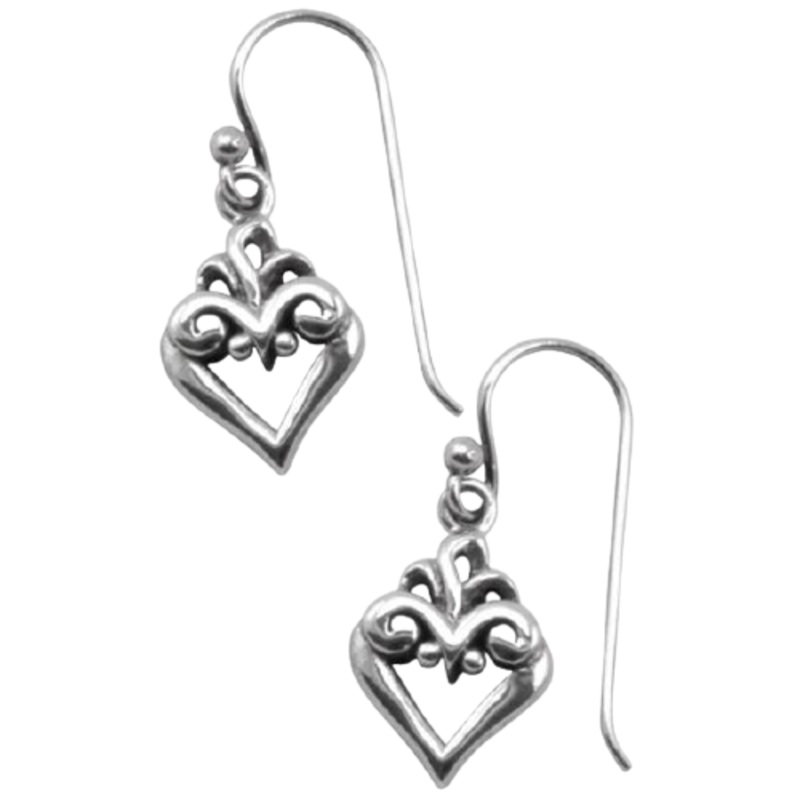 Barse Sterling Scroll Earring