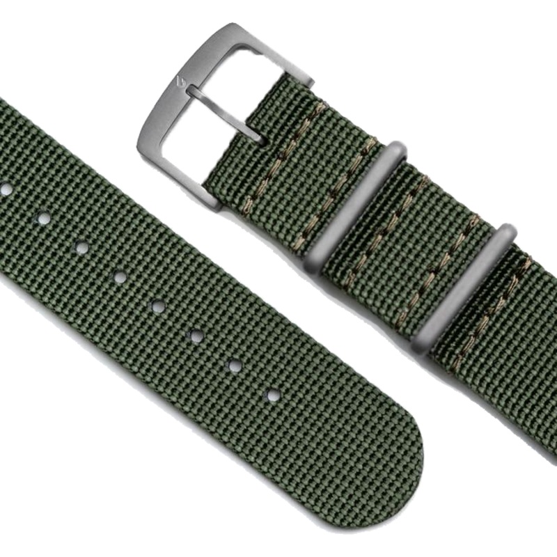 BOLDR Jungle Green Nylon Strap 20mm