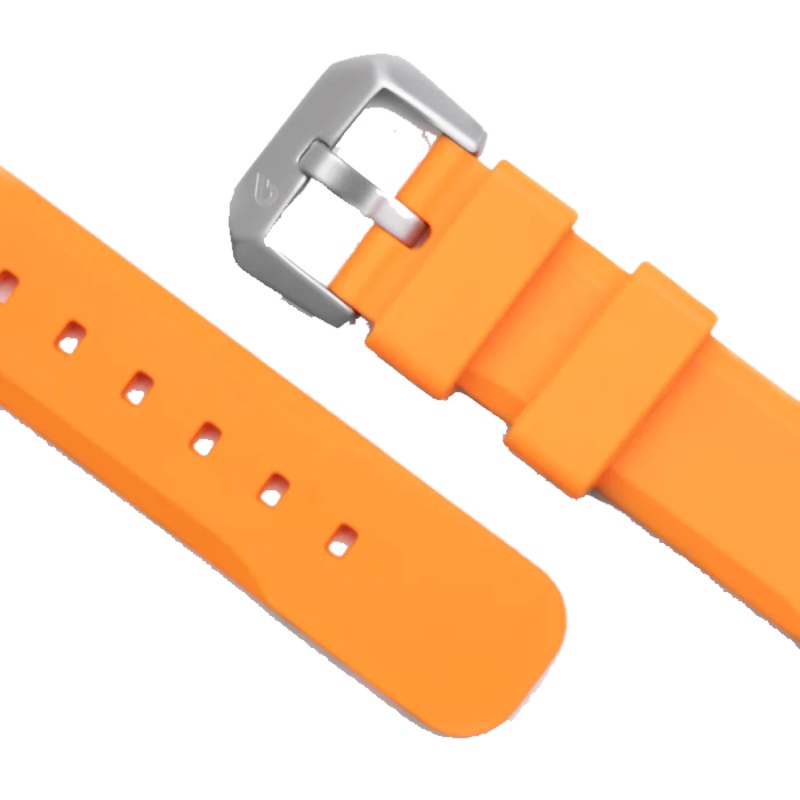 BOLDR EPDM Rubber Strap Orange 20mm