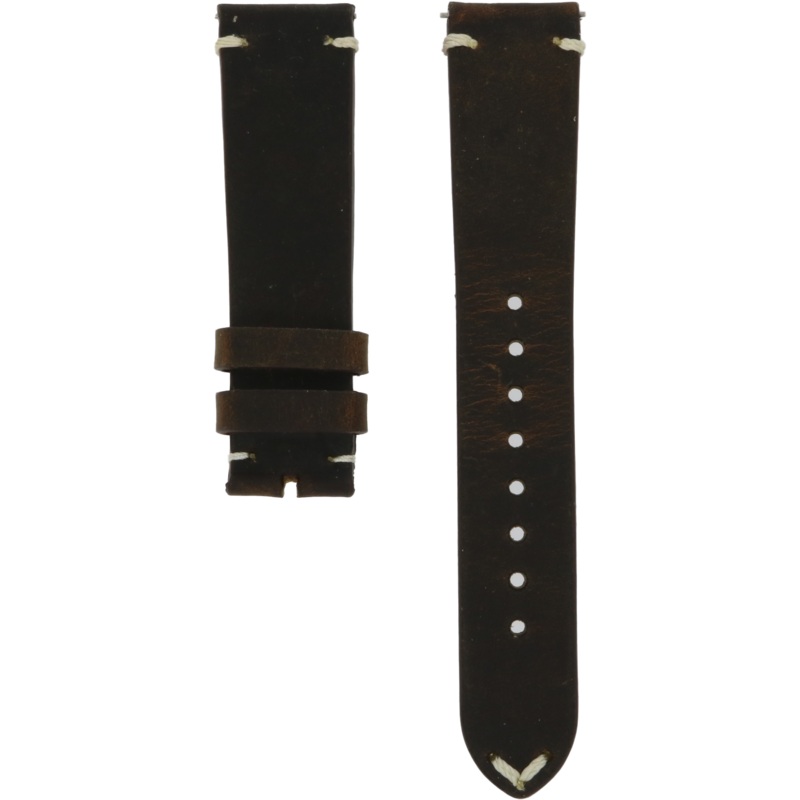 Zelos Horween Leather Strap 20mm