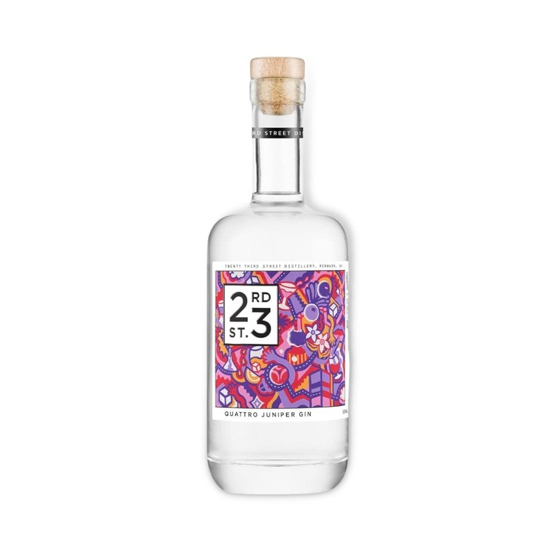 23rd Street Quattro Juniper Gin 500ml (ABV 46%)