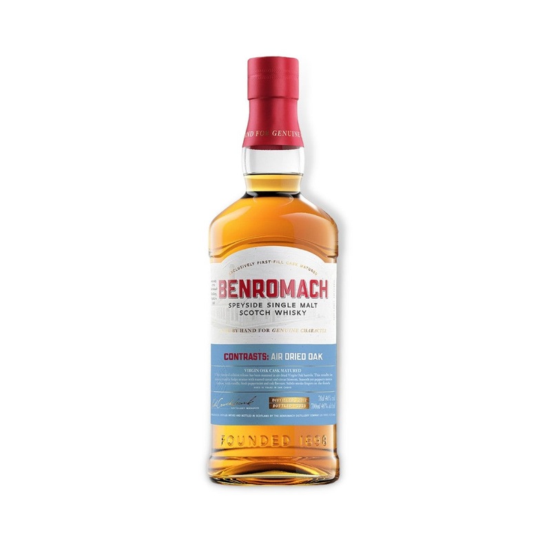 Benromach Contracts: Air Dried Oak Single Malt Scotch Whisky 700ml (ABV 46%)