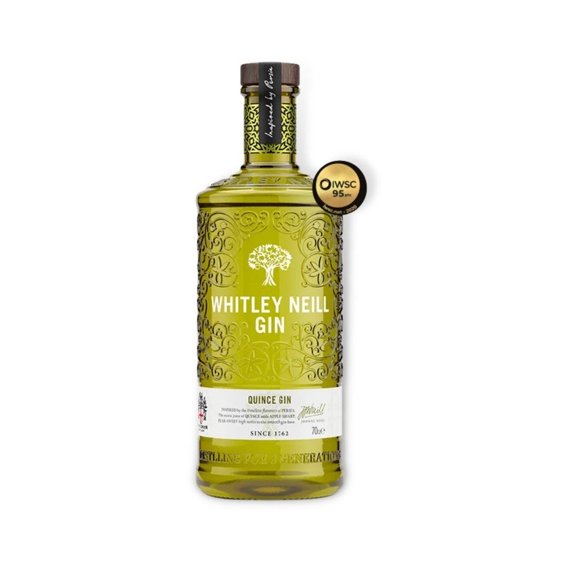 Whitley Neill Quince Gin 700ml (ABV 43%)