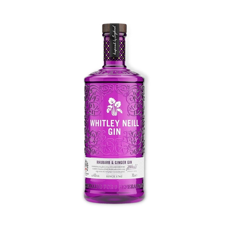 Whitley Neill Rhubarb & Ginger Gin 700ml (ABV 43%)