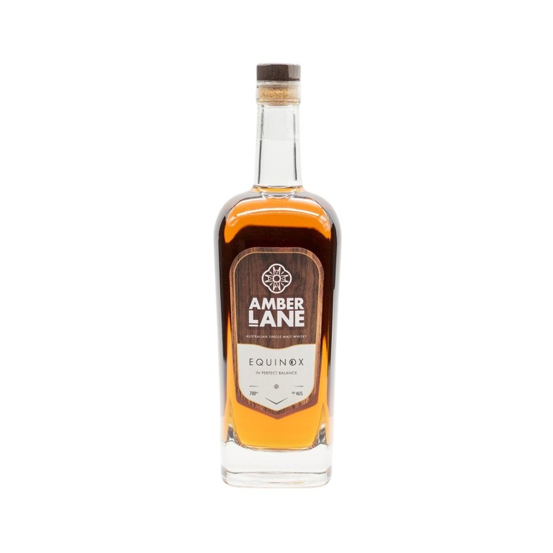 Amber Lane Equinox Australian Single Malt Whisky 700ml (ABV 46%)