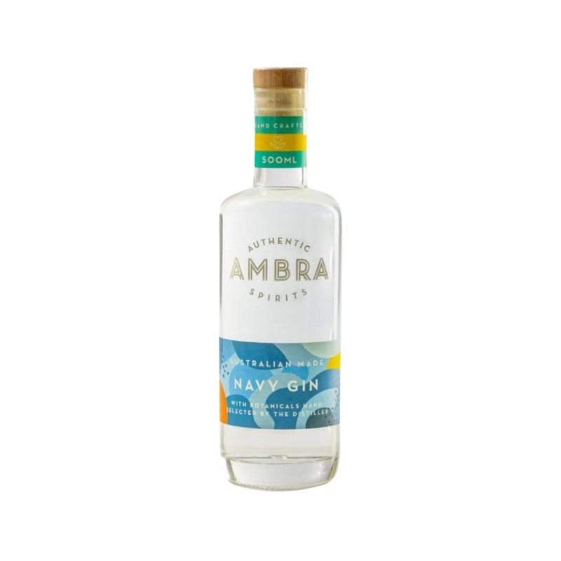 Ambra Navy Gin 500ml (ABV 61%)