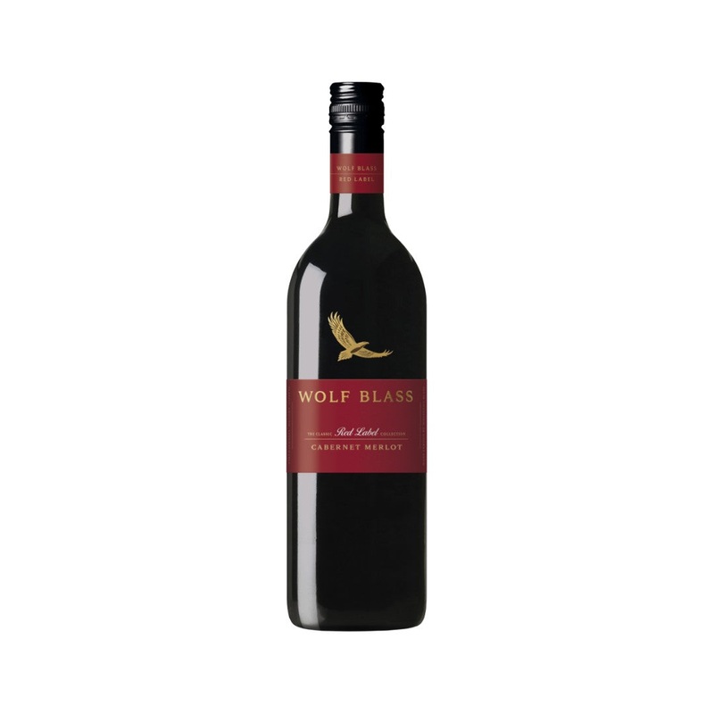 Wolf Blass Red Label Cabernet Merlot 750ml (ABV 13%)