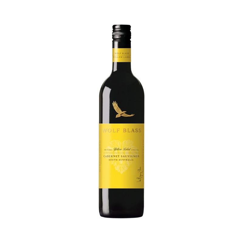 Wolf Blass Yellow Label Cabernet Sauvignon 750ml (ABV 14%)