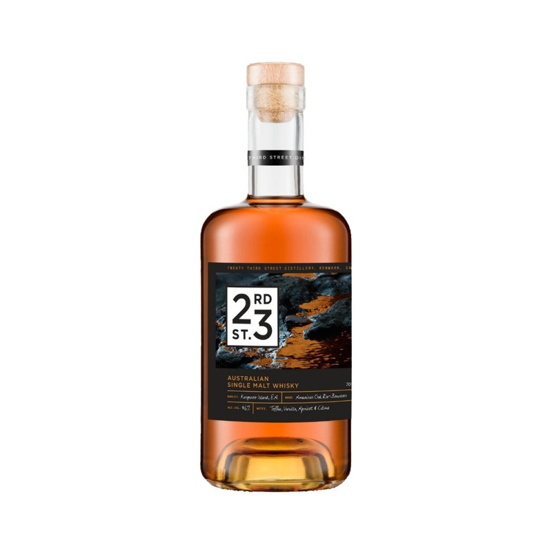 23rd Street Australian Single Malt Whisky 700ml (ABV 46%)