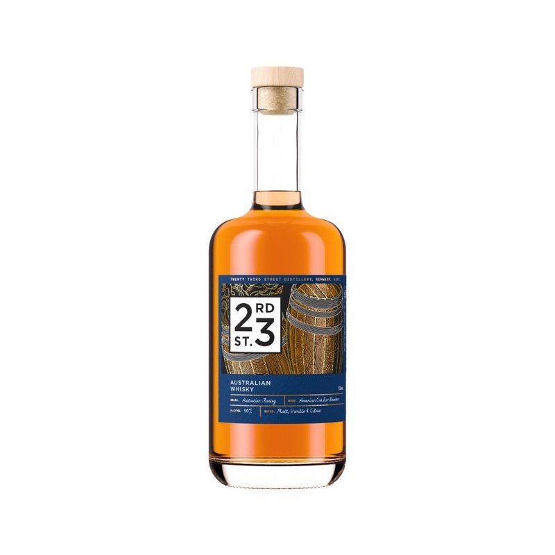 23rd Street Australian Whisky 700ml (ABV 40%)