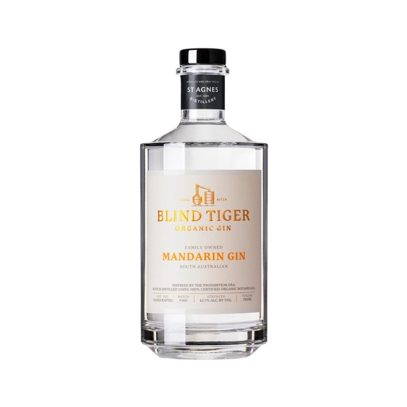 Blind Tiger Organic Mandarin Gin 700ml (ABV 42%)