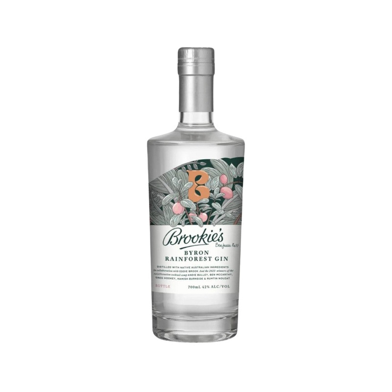 Brookie's Byron Rainforest Gin 700ml (ABV 42%)