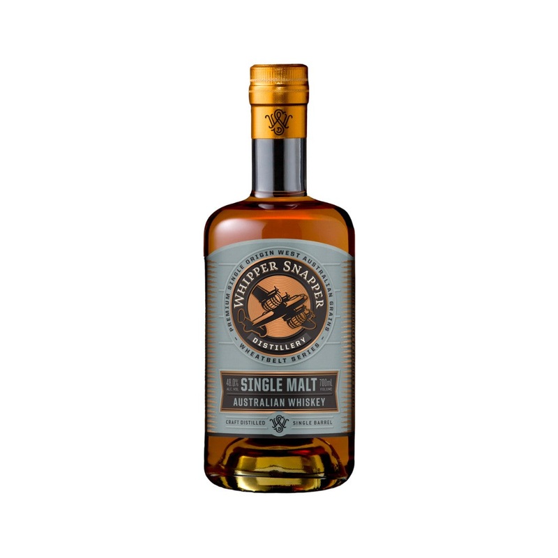 Whipper Snapper Australian Single Malt Whiskey 700ml (ABV 48%)