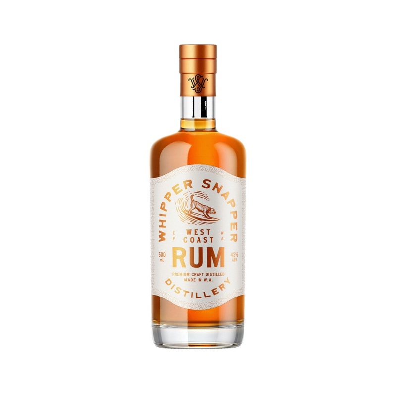Whipper Snapper West Coast Rum 500ml (ABV 43%)