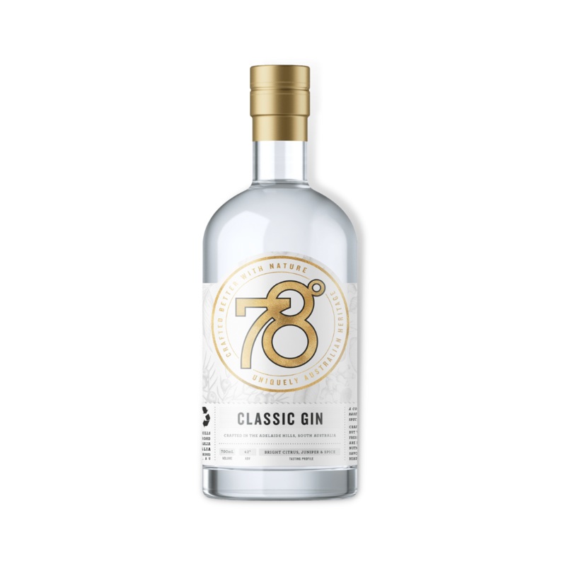 78 Degrees Classic Gin 700ml / 5ltr (ABV 42%)