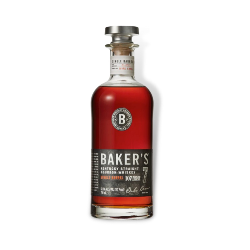 Baker's Bourbon Whiskey Aged 7 Years 750ml (ABV 53.5%)