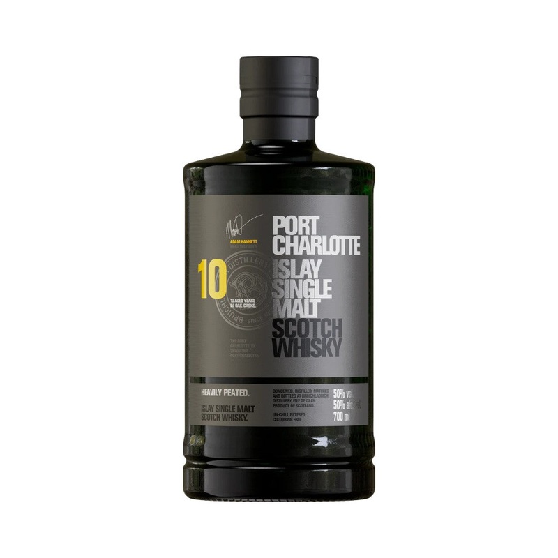 Bruichladdich Port Charlotte 10YO Islay Single Malt Scotch Whisky 700ml (ABV 50%)