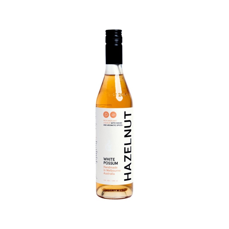White Possum Hazelnut Liqueur 500ml / 5ltr (ABV 24%)