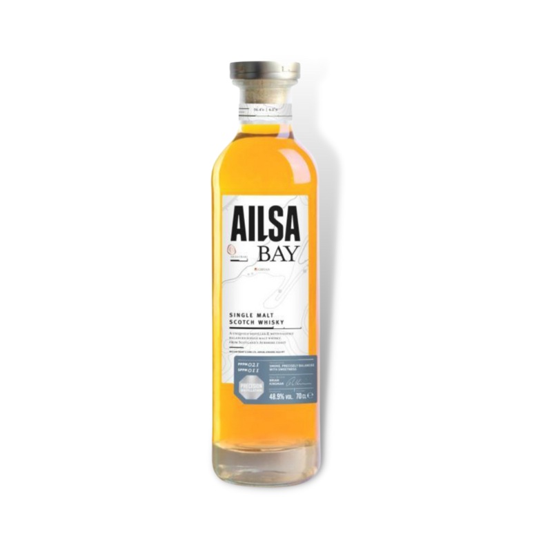 Ailsa Bay Single Malt Scotch Whisky 700ml (ABV 48.9%)