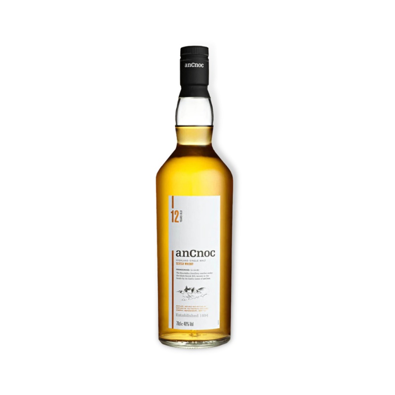 anCnoc 12 Year Old Highland Single Malt Scotch Whisky 700ml (ABV 40%)