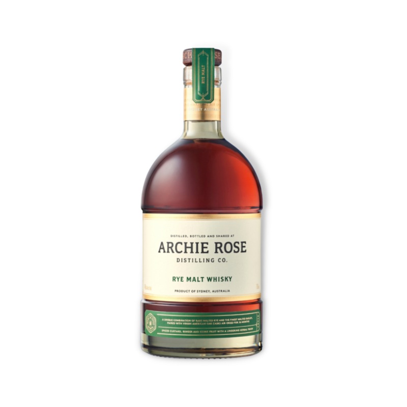 Archie Rose Rye Malt Whisky 700ml (ABV 46%)