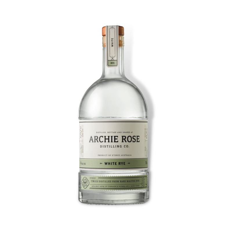 Archie Rose White Rye Whisky 700ml (ABV 40%)