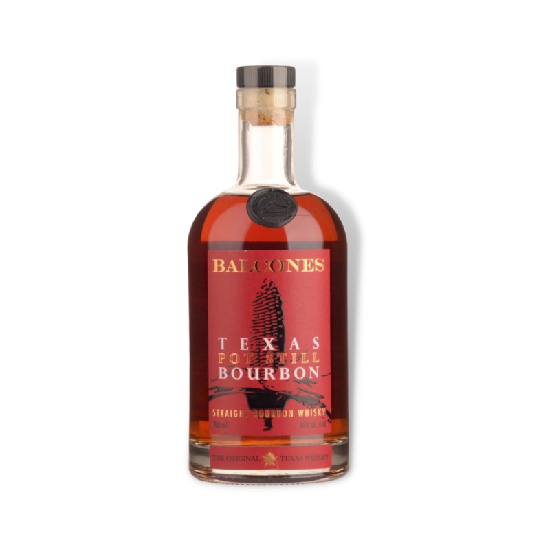 Balcones Texas Pot Still Bourbon Whisky 700ml (ABV 46%)