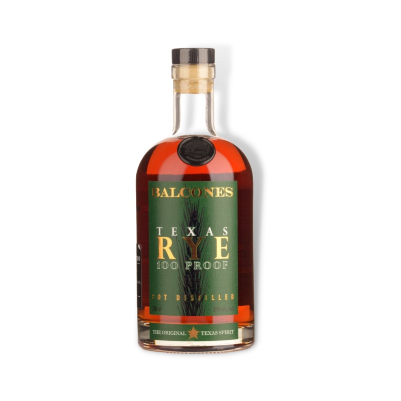 Balcones Texas Rye 100 Proof Whisky 700ml (ABV 50%)