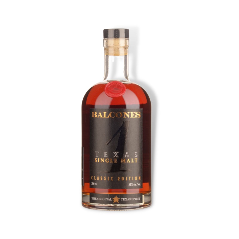 Balcones Texas Single Malt Whisky 700ml (ABV 53%)