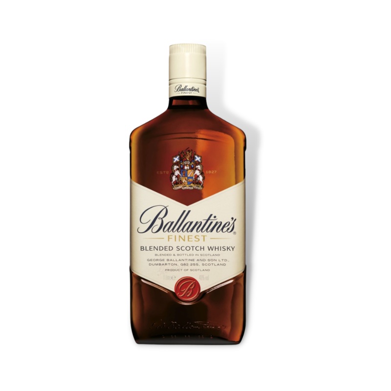 Ballantines Finest Blended Scotch Whisky 1ltr / 700ml (ABV 43%)