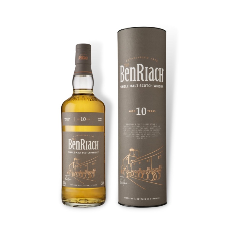 Benriach 10 Year Old Single Malt Scotch Whisky 700ml (ABV 43%)