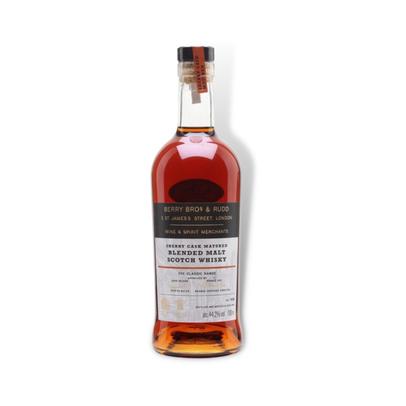 Berry Bros & Rudd Sherry Cask Matured Blended Malt Scotch Whisky 700ml (ABV 44.2%)
