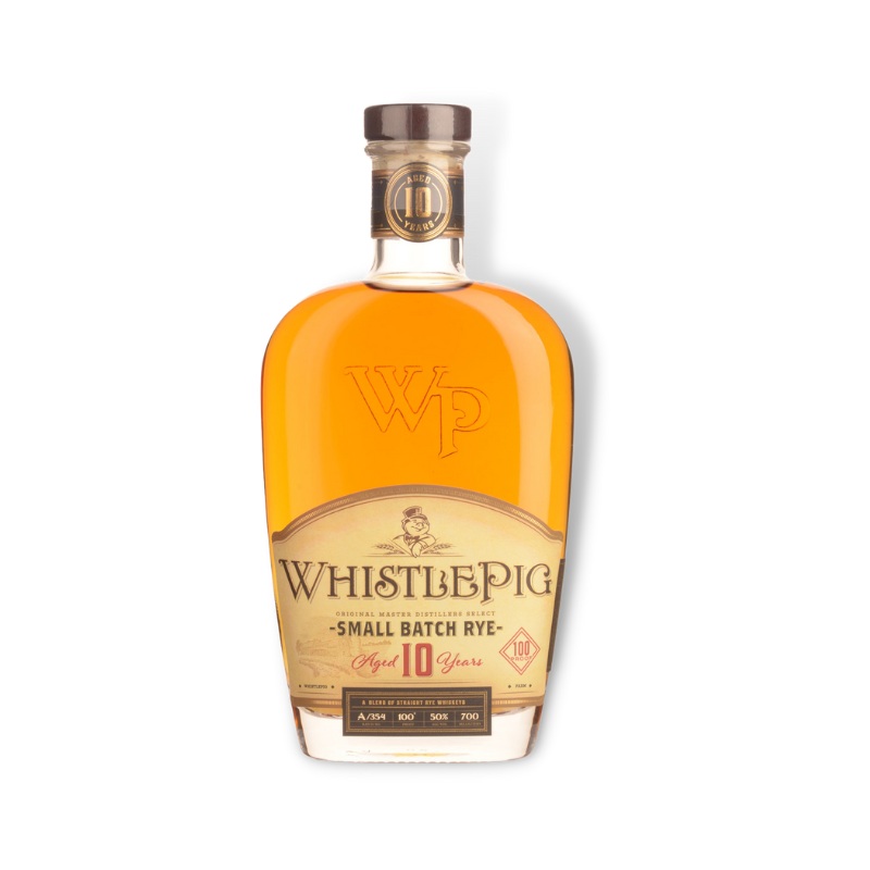 Whistlepig 10 Year Old Rye Whiskey 700ml (ABV 50%)