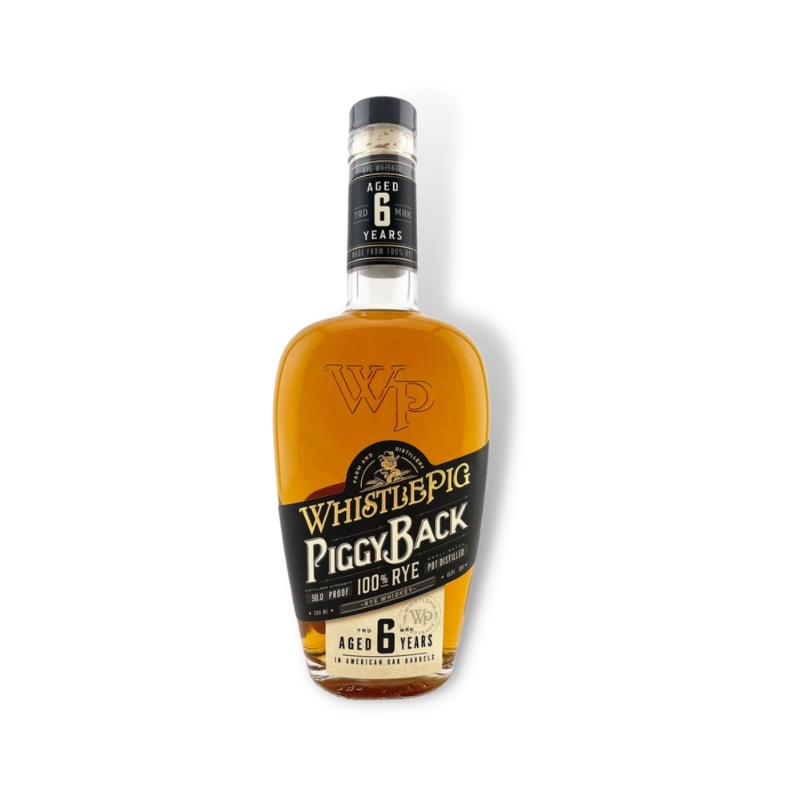 Whistlepig Piggyback 6 Year Old Rye Whiskey 700ml (ABV 45%)