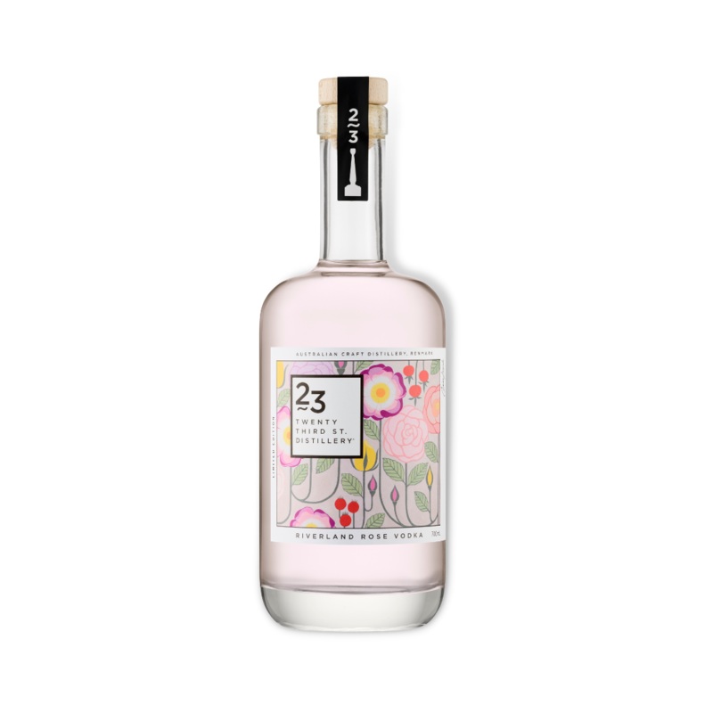 23rd Street Riverland Rose Vodka 700ml (ABV 40%)