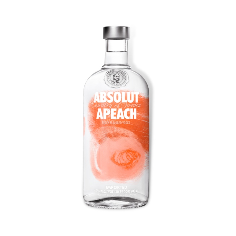 Absolut Apeach Vodka 700ml (ABV 40%)