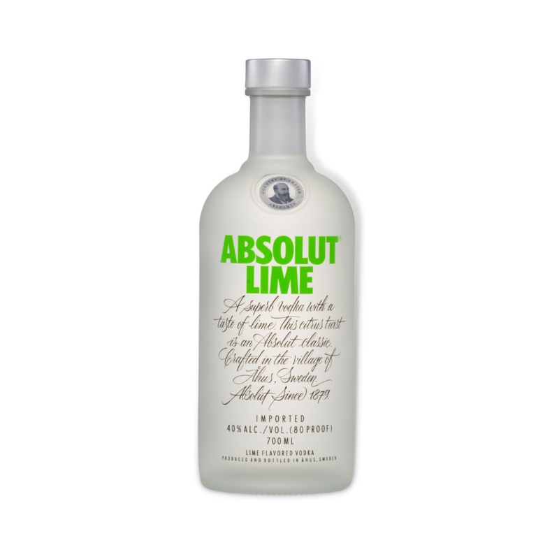 Absolut Lime Vodka 700ml (ABV 40%)